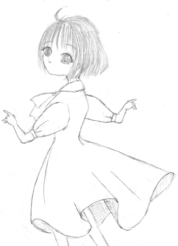 見返り少女