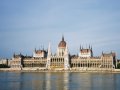 Hungary-Budapest Parliament Building Situated on the bank of the river Danube