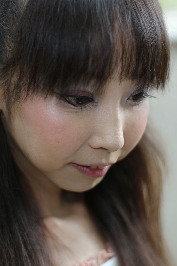 演歌アイドル、あいりりん・千原愛理さん。2013年(平成25年)9月、千葉県習志野市「藤崎森林公園」にて撮影。