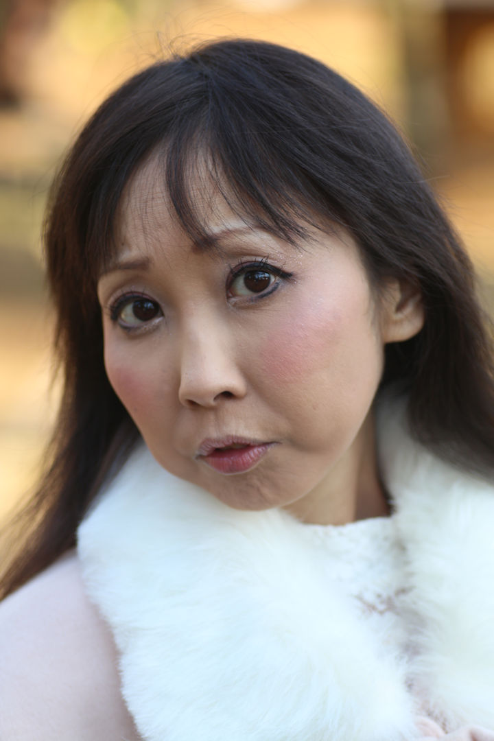 演歌アイドル、あいりりん・千原愛理さん。2014年(平成26年)1月、千葉県庁周辺にて撮影。